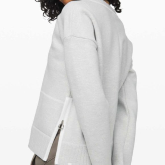 Lululemon Dark Grey Sweater size 4 - Picture 3 of 6